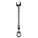 STANLEY STMT80012-8B 11mm Combination Stainless Steel Reversible Ratcheting Spanners (Silver)