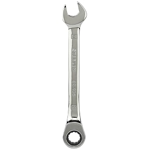 stanley stmt89935-8b 9mm combination stainless steel reversible ratcheting spanners silver