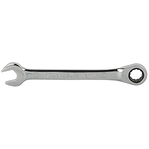 stanley stmt89939-8b 14mm combination stainless steel reversible ratcheting spanners silver