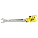 STANLEY STMT89940-8B 15mm Combination Stainless Steel Reversible Ratcheting Spanner (Silver)