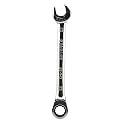 STANLEY STMT89942-8B 17mm Combination Stainless Steel Reversible Ratcheting Spanner (Silver)