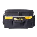 STANLEY STST1-73615 14" Polyester Tool Bag with Sleeve and Multiple Pockets for Easy & Convenient Storage, 1 Year Warranty, Yellow & Black