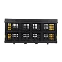 STANLEY SXWT-FT505-SP Folding Utility Basket,25kg Load Capacity,40L Volume,Retractable Placement Pins for Easy & Stable Double or Triple Stacking,Open Dimn: 56.8x41x27.2 cm,Folded Dimn: 56.8x41x7.5 cm