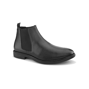 STANPHORD Mens Chelsea Boot Synthetic Leather