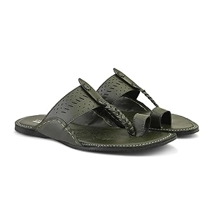 STANPHORD Men Kolhapuri Chappals Ethnic Thong