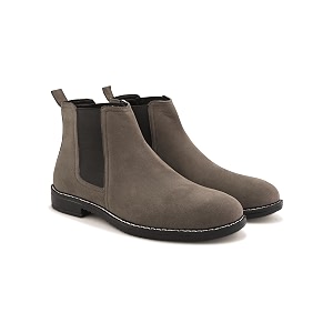 STANPHORD Mens Pacecore Slip-On Boots Block-Heel Chelsea
