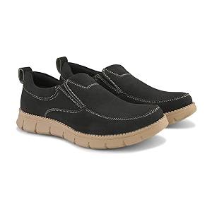 STANPHORD Men Suede Slip-On Sneakers Casual