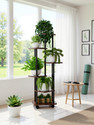 STANSY 6 Tier Plant Stand with Wheels