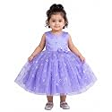Stanwells Kids Baby Girl Peacock Blue Net