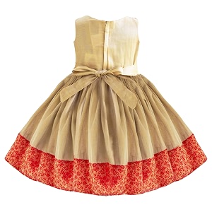 Stanwells Kids Baby Girls Frocks Knee Length