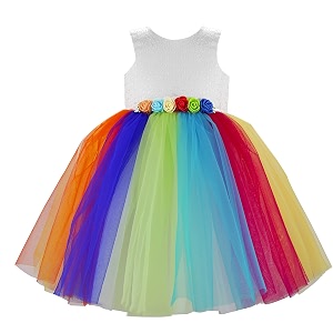 Stanwells Kids Baby Girls Knee Length Birthday