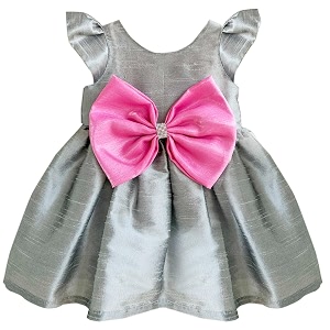 Stanwells Kids Dress for Girls Black Velvet