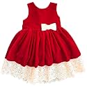 Stanwells Kids Dress for Girls Black Velvet