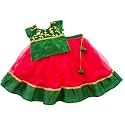 Stanwells Kids Girls Pea Green amp Red
