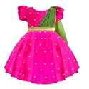 Stanwells Kids Gold amp Peach Banarasi Silk