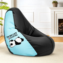 STAR 5XL Printed Bean Bag Filled with Beans, Premium Bean Bag Chair, Bean Bag Sofa Chair, Teardrop Bean Bag  With Bean Filling