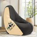 STAR 5XL Printed Bean Bag Filled with Beans, Premium Bean Bag Chair, Bean Bag Sofa Chair, Teardrop Bean Bag  With Bean Filling