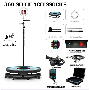 star home shop 30 inch selfi video creat 360 dgree moving stand 360 photo booth aotumatically spining 360 degree photo booth for wedding party events key features