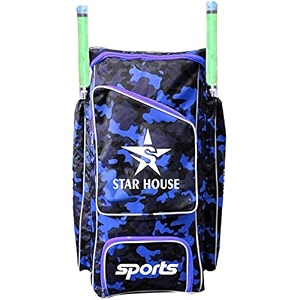 star house cricket kit bag full padded foam inside bag008 blue