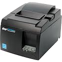 Star Micronics TSP143IIIW Wi-Fi (WLAN) Thermal Receipt Printer with Wireless Access Point, WPS, Cutter, and Internal Power Supply - Gray