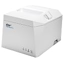 Star Micronics TSP143IVUE USB/Ethernet (LAN) Thermal Receipt Printer with Android Open Accessory (AOA), CloudPRNT, Cutter, and Internal Power Supply - White
