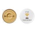 Star Performer Pin Button Badge - Pack