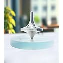 Premium Metal Spinning Top with 3 Inch Concave Base (Aluminium, Inception Model)