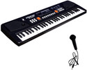 STAR VENTURE Portable Musical Piano Keyboard with Microphone Dual Power Supply Source Portable Musical Piano Keyboard with Microphone Dual Power Supply Source Analog Portable Keyboard