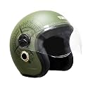 Turtle Helmet Star with Visor Open Face Design with Scratch Resistive Clear Visor &amp; Hard Shell ABS Plastic Helmet-Parent
