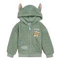 STAR WARS The Mandalorian Grogu Cosplay Fleece Zip-Up Hoodie