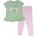 STAR WARS The Mandalorian Grogu Girls' 2-Piece T-Shirt and Leggings Set