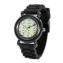 Star Wars The Mandalorian Kids' Plastic Time Teacher Analog Quartz Silicone Strap Watch