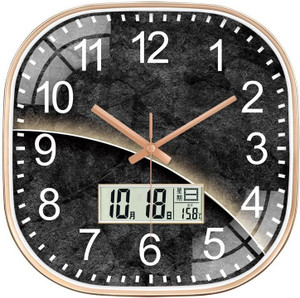 star work analog-digital 285 cm x 285 cm wall clock