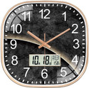 Star Work Analog-Digital 28.5 cm X 28.5 cm Wall Clock
