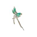 STAR WORK Hair Claw Clips Thick Long Jaw Clips Barrettes Hair Accessories Perfect Fashion Jaw Claw Hair Styling for Women and Girls (GREEN TITLI)