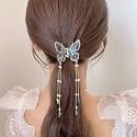 STAR WORK Hair Claw Clips Thick Long Jaw Clips Barrettes Hair Accessories Perfect Fashion Jaw Claw Hair Styling for Women and Girls (SMALL RASIN)