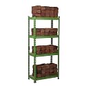 STAR WORK Metal Shelving Unit Adjustable Garage