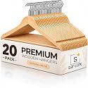 Multi Functional Solid Wooden Suit Hangers 20