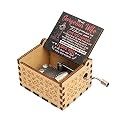 STAR WORK Kid Music Box, Engraved Wooden Music Box Romantic Gifts For Girlfriend Boyfriend Her Him Wife Husband Anniversary Birthday Valentine's Day (My Wife)