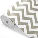 Star Work Non Adhesive Shelf Liners, Kitchen Cabinets,Non Slip Drawer Liners, Kitchen,Waterproof Cabinet Liners, (Cream Aztec,45 Cm X 5 M) - Ethylene Vinyl Acetate,Geometric