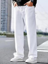 Star4well Loose Fit Men White Jeans