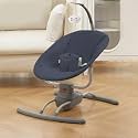 StarAndDaisy 3 in 1 Electric Swing Rocker for New Born Baby 0 to 2 Years Girl &amp; Boy with Detachable Feeding Tray, Backrest Adjustment, Bluetooth Playback (Grey)