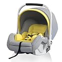 StarAndDaisy 3in1 Luxury Baby Carry Cot/Car Seat/Bouncer for 0-13Kg Baby (Yellow)