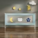 StarAndDaisy Baby Bed Guard Rail with Hight Adjustable/Portable Single Side Bed Rail for Toddler's Safety. (1.8Meter, Blue)