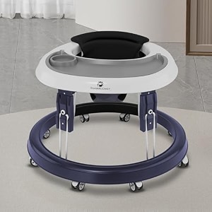 staranddaisy walker for kids 6 to 24 monthsbaby walker boy amp girl with 360 rotational wheels amp padded seatfoldable walker for kids for 1 year with adjustable height