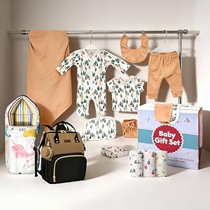 staranddaisy baby clothinggift set for infantstoddlers 0-6 months -yellow