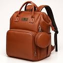 StarAndDaisy Diaper Bag for Mothers for Travel/Premium Vegan Leather Diaper Bag with Easy Acess Mobile Pocket, 26L Waterproof Baby Bag for Mother Travel with 16 Multipurpose Pockets