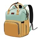 StarAndDaisy Diaper Bag for Mothers for Travel – 27L Lightweight Waterproof Leatherite Diaper Bag/Baby Bag for Mother Travel with 15 Multi-Purpose Pockets &amp; Quick Access Diaper Pocket