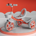 StarAndDaisy Kids Tricycle Ride on with bell , Dual Storage Basket & 360° Rotating Handlebar Tricycle
