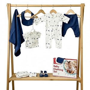 staranddaisy new born baby clothes 0-6 months gift set of 12  soft pure cotton baby gifts newbornperfect newborn baby gift set for boys amp girls